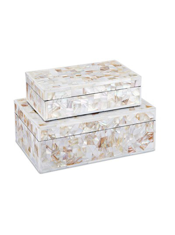 Mother of Pearl Boxes | Set of 2