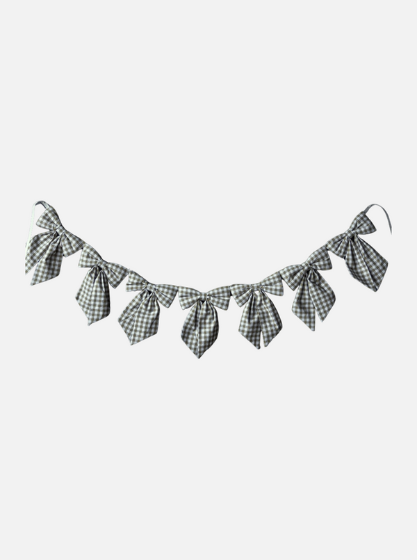 Fabric Bow Garland