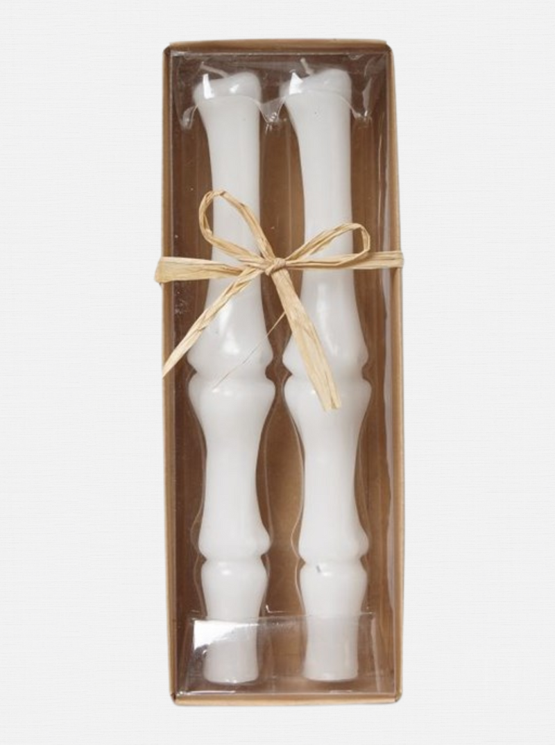 Skull & Bone Taper Candles | Set of 2