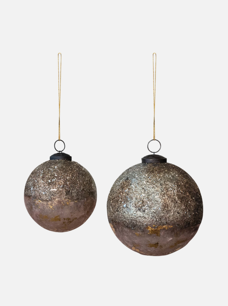 Textured Blush Ornament