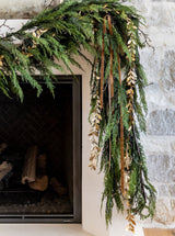 5.5' Brass Laurel Garland - HJHOL0199 - OS