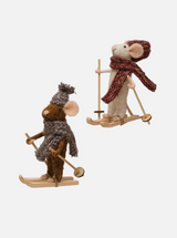 Felt Mouse Ornaments