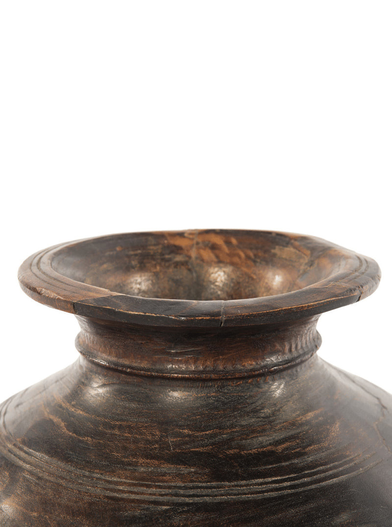 June Wooden Jar