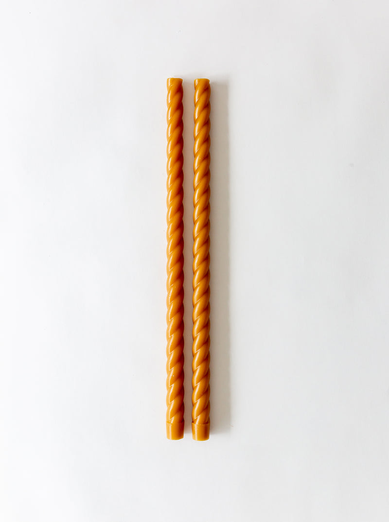 Spiral Taper Candles | Set of 2