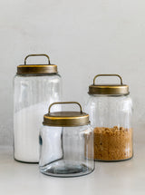 Metal Lidded Canisters