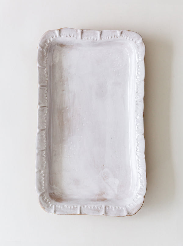 Ruffled Edged Tray