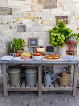 Blue Gingham Table Runner