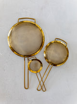 Gold Strainers | Set of 3