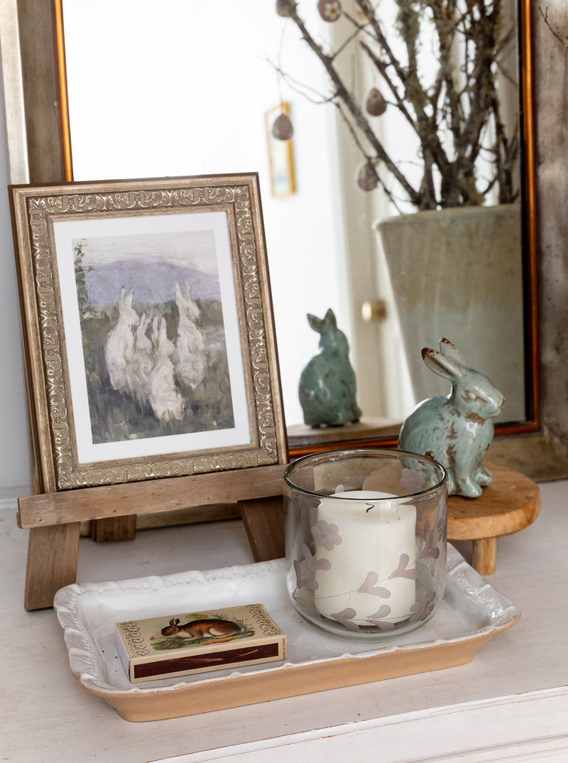 Etched Petal Votive