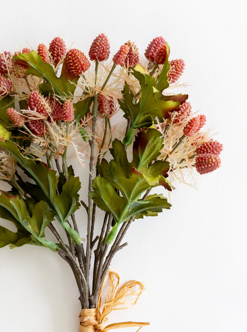 Faux Mini Thistle Bouquet