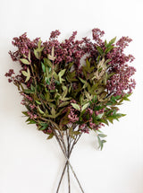 Faux Dusty Plum Stem