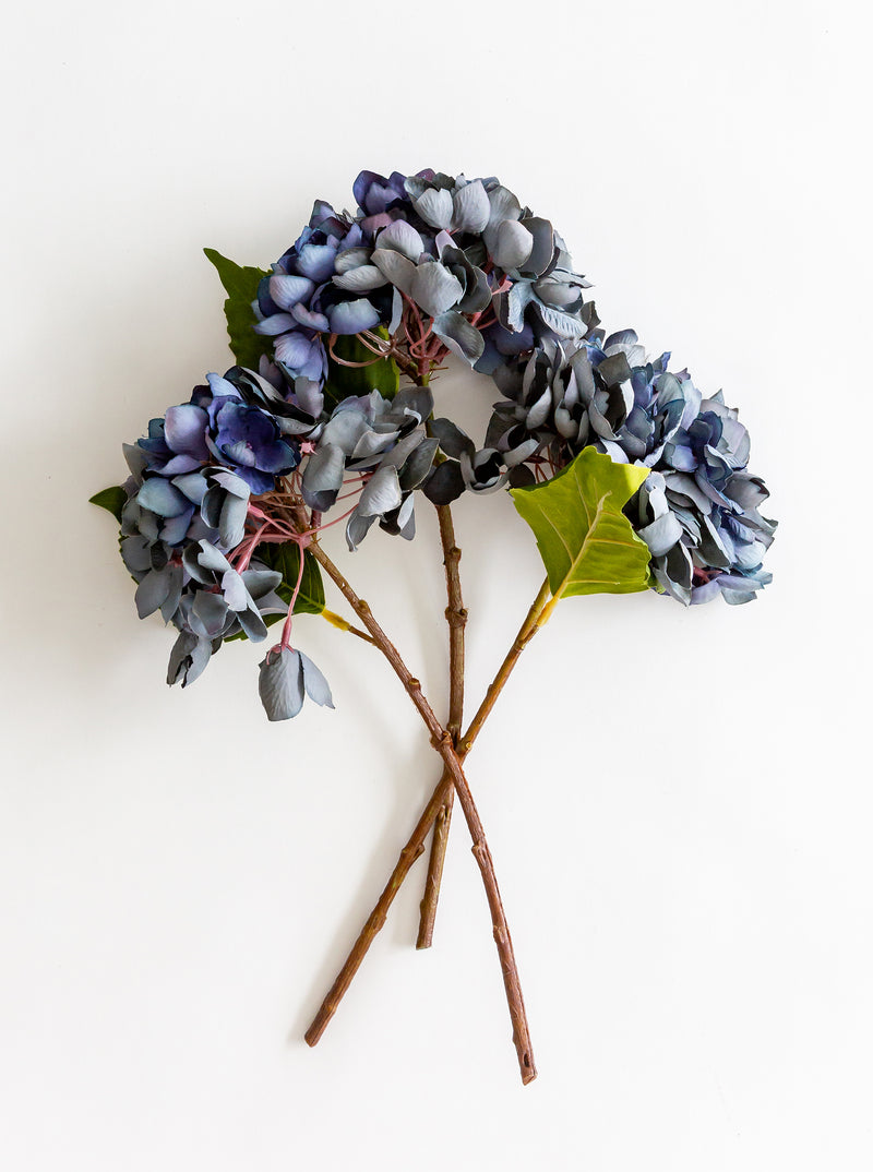 Faux Twilight Hydrangea Stem
