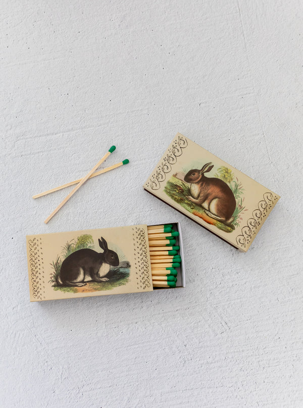 Rabbit Match Box