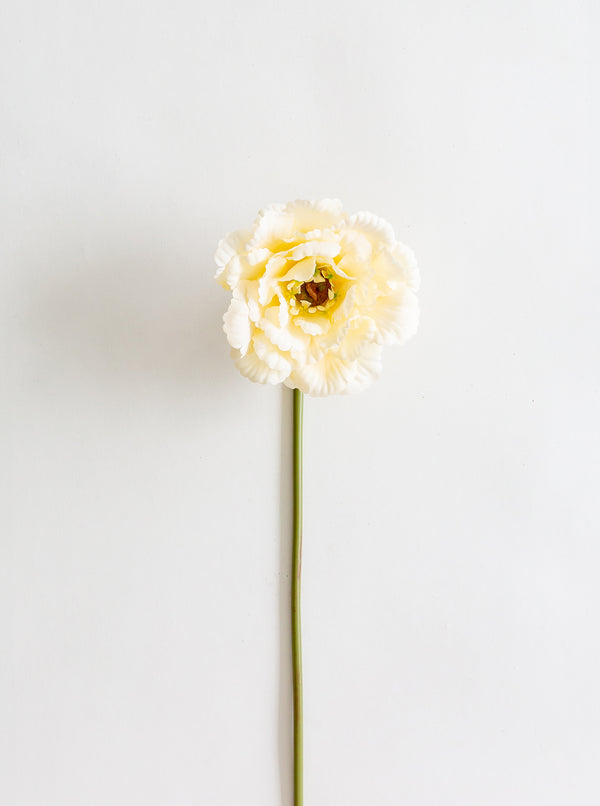 Faux Garden Lace Peony Stem