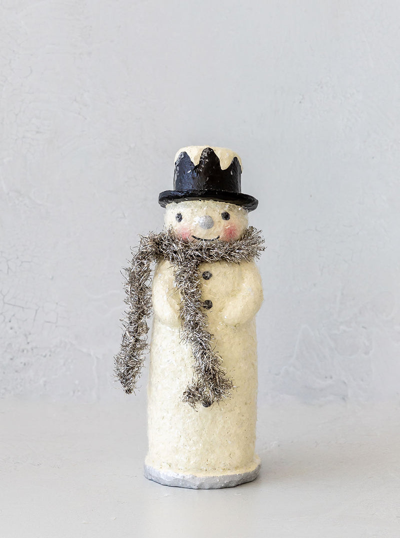 Paper Mache Snowman