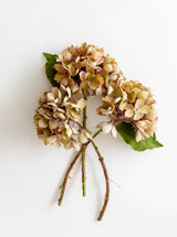 Faux Dusk Hydrangea Stem