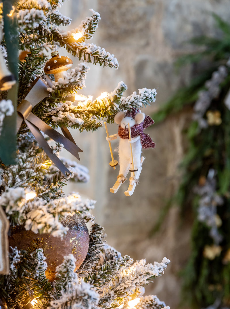 Felt Mouse Ornaments