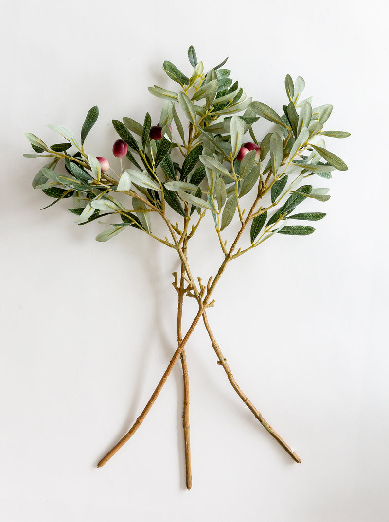 Faux White Cedar Sprig