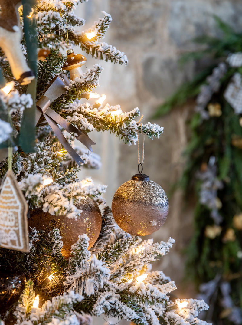 Textured Blush Ornament