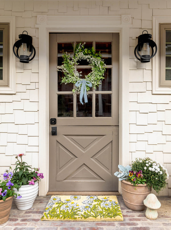 Faux White Berry Wreath