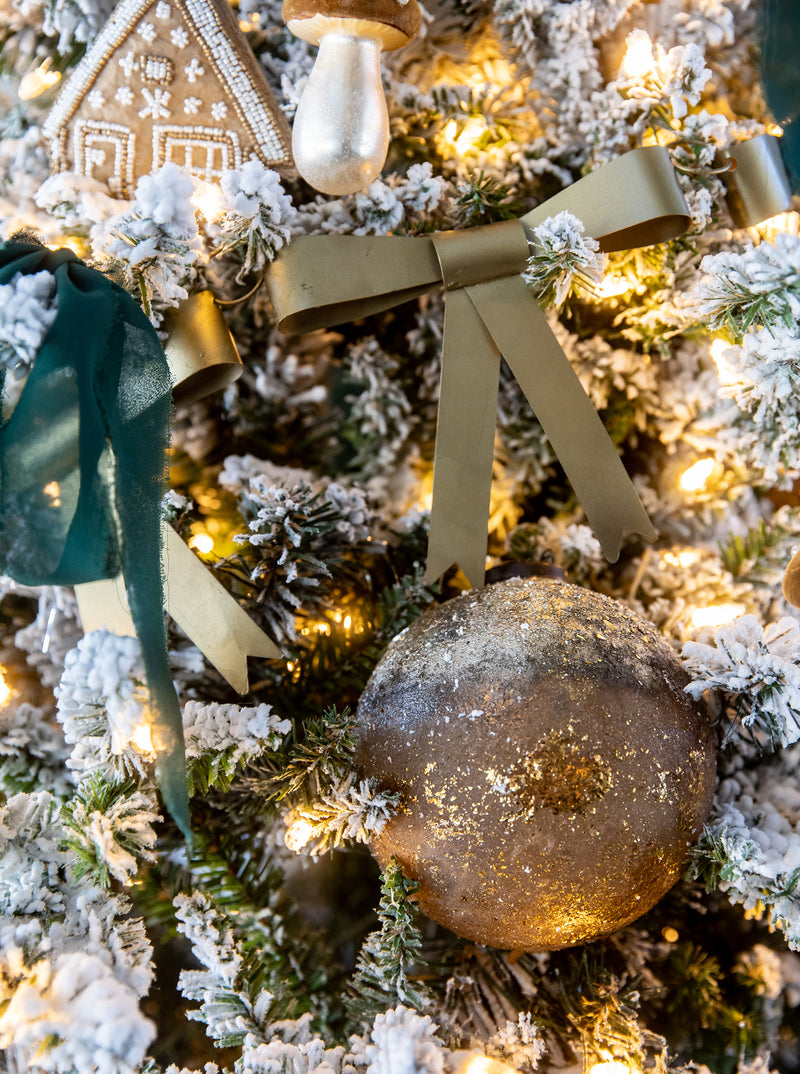 Textured Blush Ornament