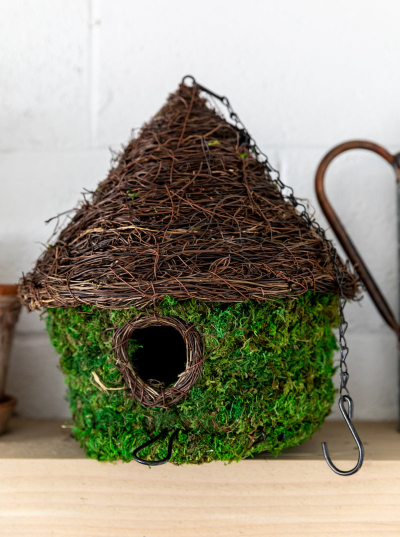 Moss Birdhouse