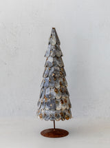 Distressed Metal Tree
