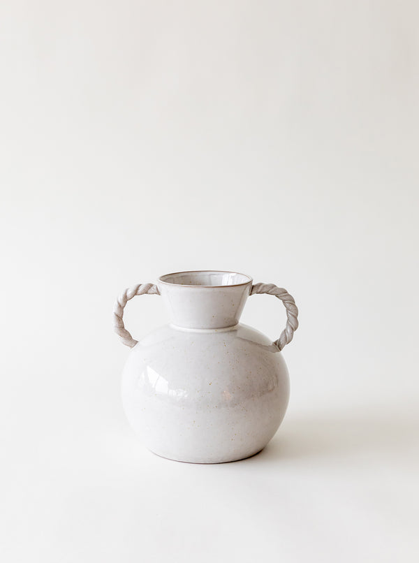 Twisted Handle Vase