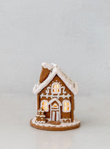 Lighted Gingerbread House Ornament