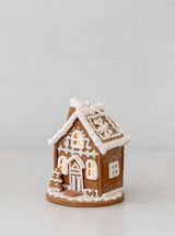 Lighted Gingerbread House Ornament