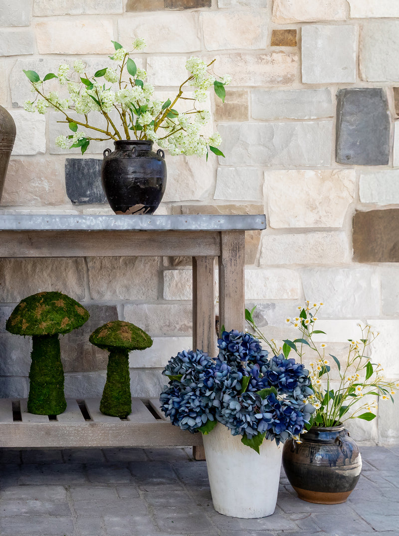 Faux Twilight Hydrangea Stem