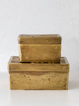 Flora Brass Boxes