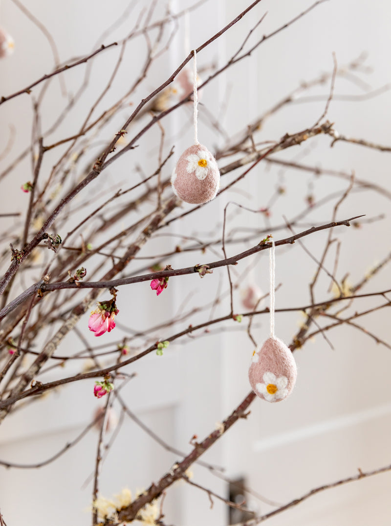 Mini Felt Eggs | Set of 3