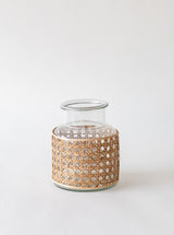 Cane Wrapped Vase
