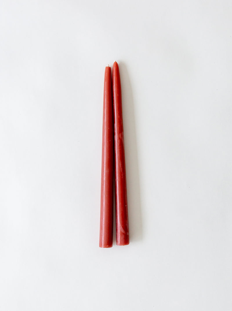 Hand-Dipped Taper Candles | Set of 2