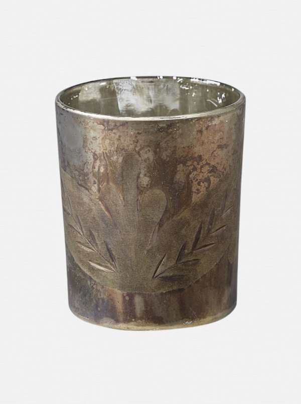 Shimmer Leaf Votive