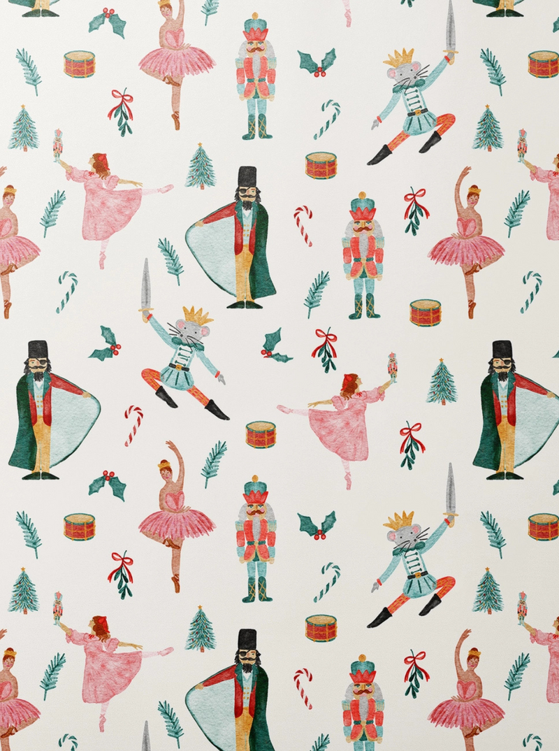 Nutcracker Wrapping Paper Roll