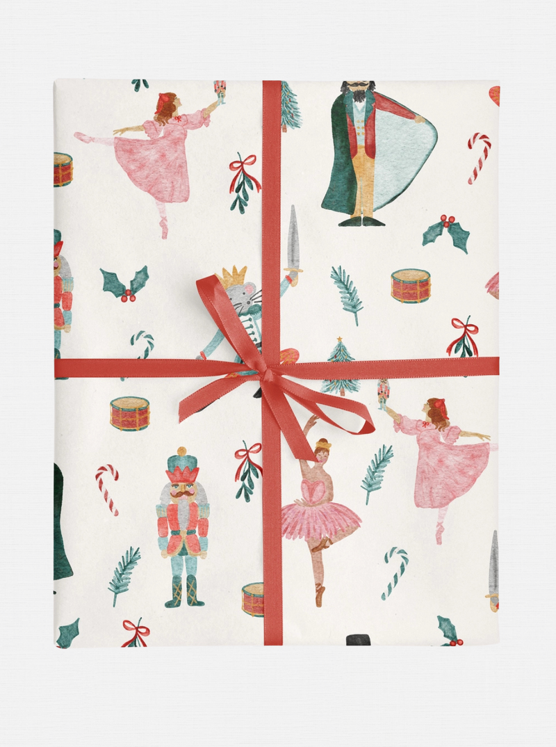 Nutcracker Wrapping Paper Roll