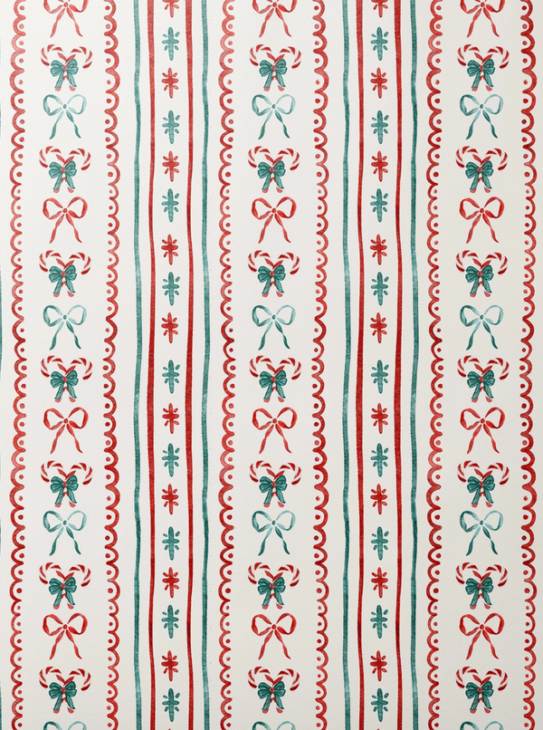 Holiday Stripe Wrapping Paper