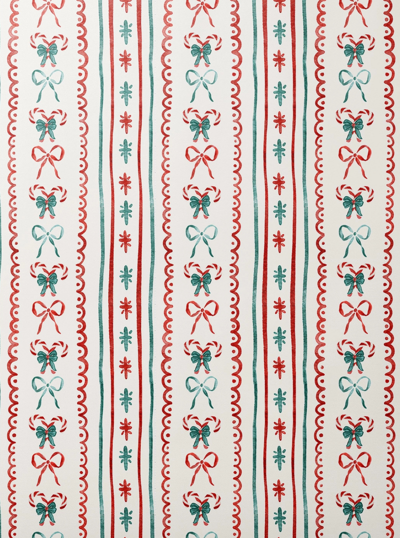 Holiday Stripe Wrapping Paper