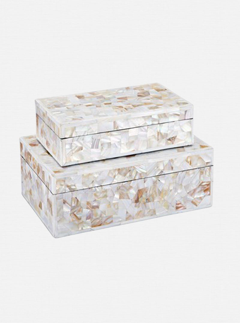 Mother of Pearl Boxes | Set of 2