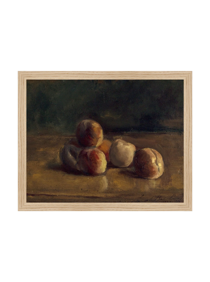 Peach Still Life