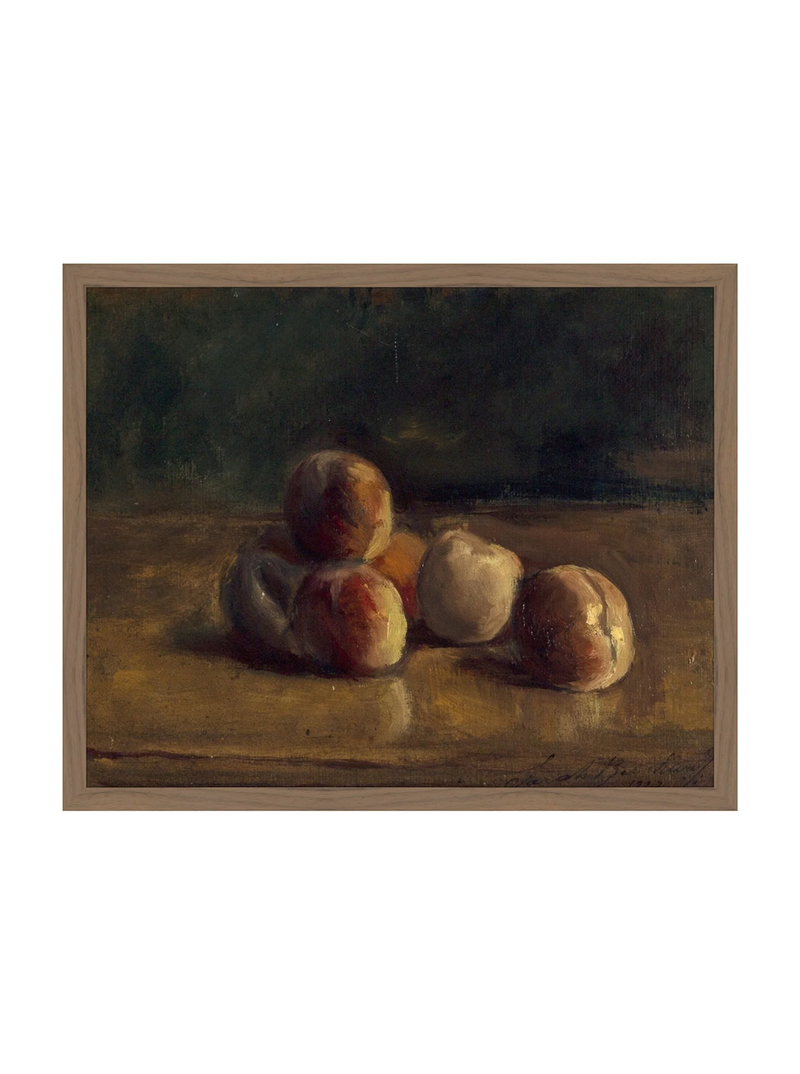 Peach Still Life
