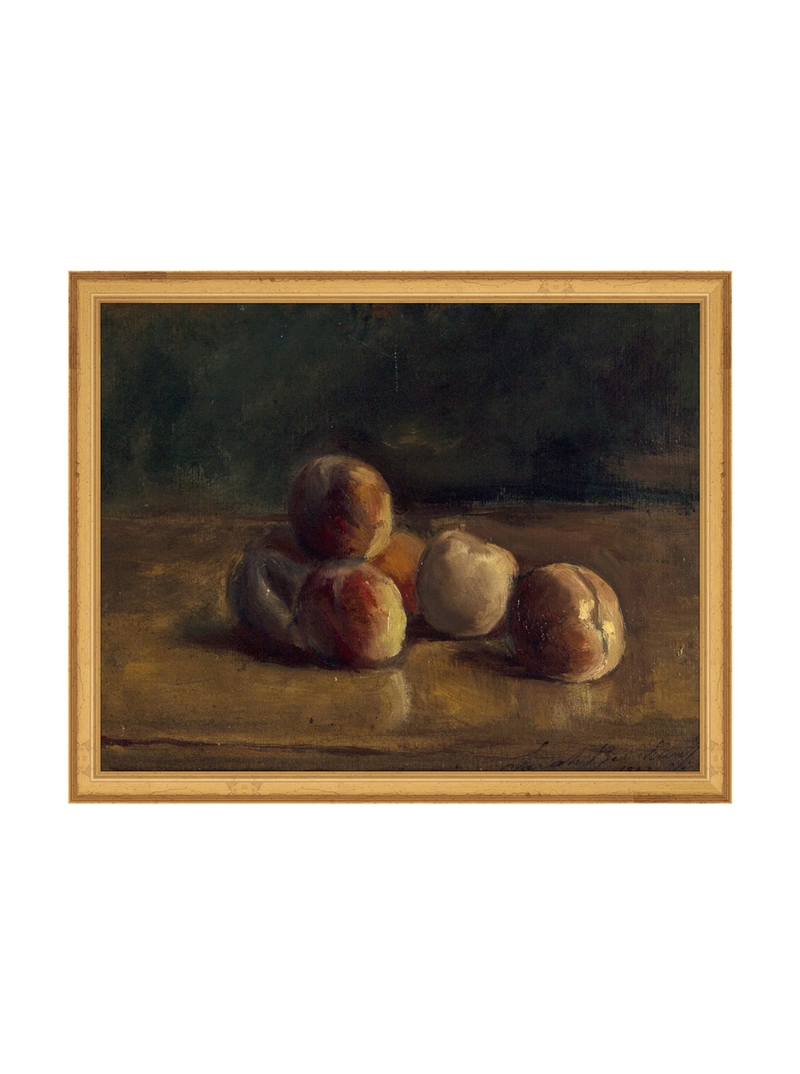 Peach Still Life