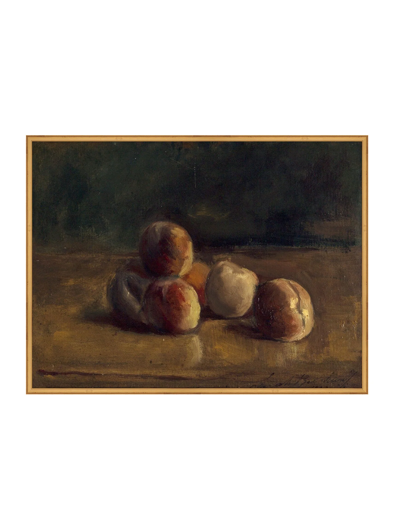 Peach Still Life