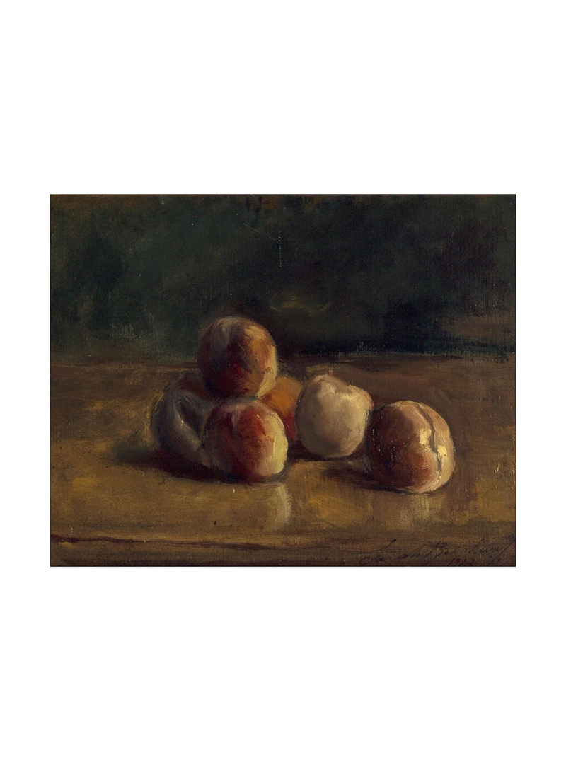 Peach Still Life