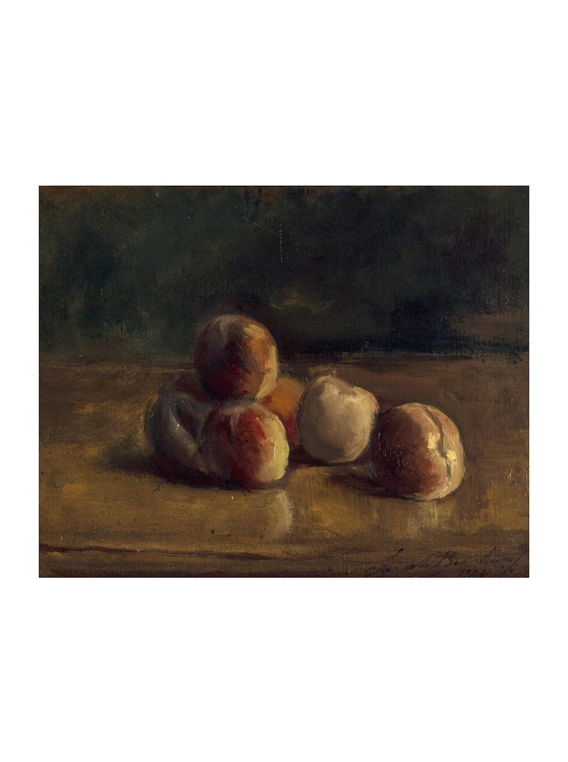 Peach Still Life