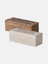 Polly Rattan 3-Compartment Box