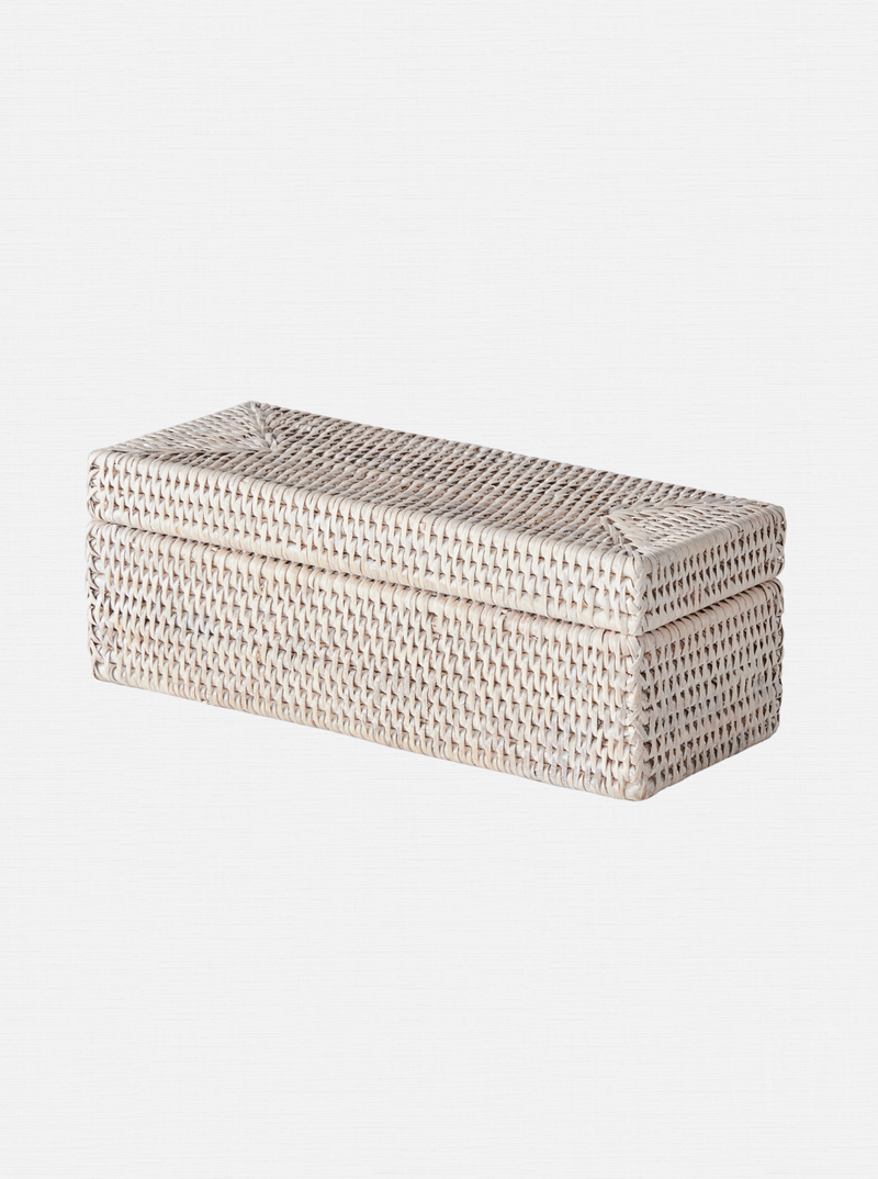 Polly Rattan 3-Compartment Box