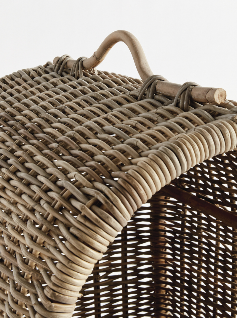 Rattan Canopy Pet Bed